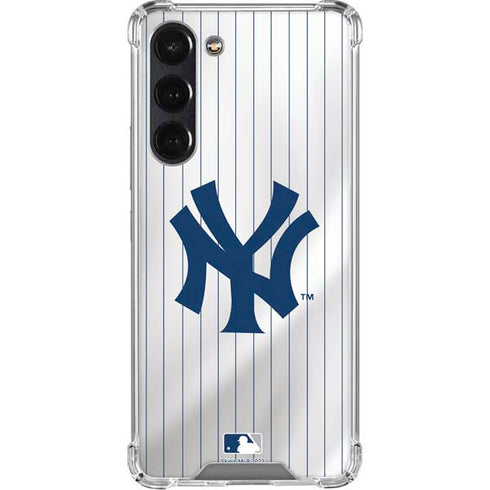 MLB New York Yankees Home Jersey Galaxy S24 FE Clear Case