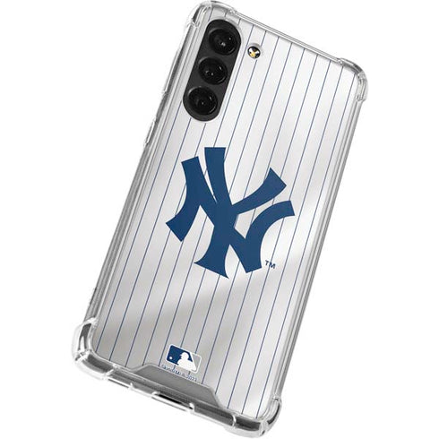 MLB New York Yankees Home Jersey Galaxy S24 FE Clear Case