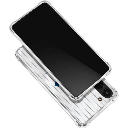 MLB New York Yankees Home Jersey Galaxy S24 FE Clear Case