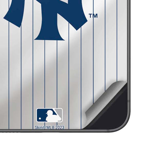 MLB New York Yankees Home Jersey Galaxy S25 Plus Skin