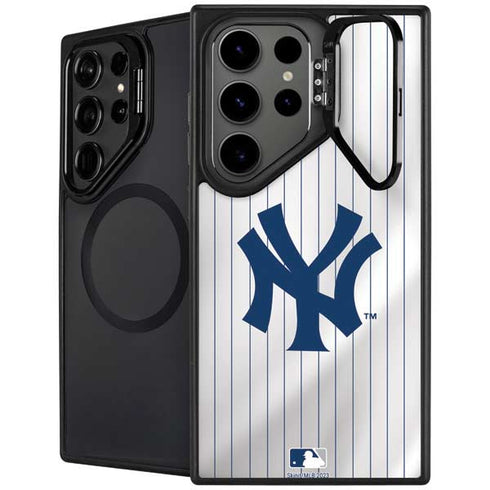 MLB New York Yankees Home Jersey Galaxy S25 Ultra Kickstand Case