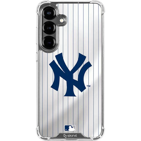 MLB New York Yankees Home Jersey Galaxy S26 Plus Clear Case