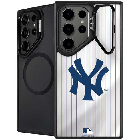 MLB New York Yankees Home Jersey Galaxy S26 Ultra Kickstand Case