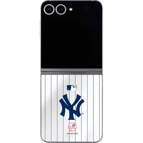 MLB New York Yankees Home Jersey Galaxy Z Flip6 Skin