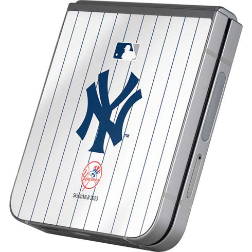 MLB New York Yankees Home Jersey Galaxy Z Flip6 Skin