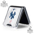 MLB New York Yankees Home Jersey Galaxy Z Flip7 Clear Case