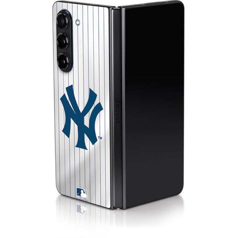 MLB New York Yankees Home Jersey Galaxy Z Fold5 5G Skin