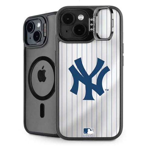 MLB New York Yankees Home Jersey iPhone 15 Plus Kickstand Case