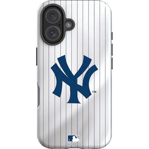 MLB New York Yankees Home Jersey iPhone 16 Impact Case
