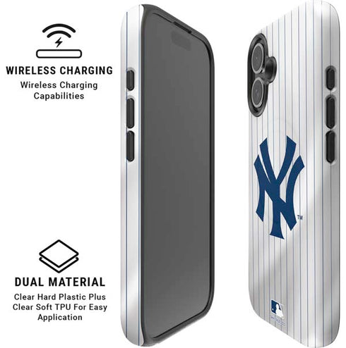 MLB New York Yankees Home Jersey iPhone 16 Plus Magsafe Impact Case