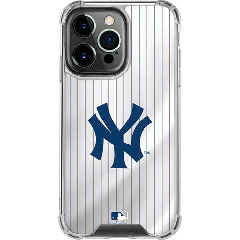 MLB New York Yankees Home Jersey iPhone 16 Pro Clear Case