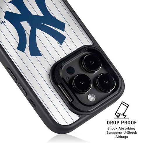 MLB New York Yankees Home Jersey iPhone 16 Pro Kickstand Case