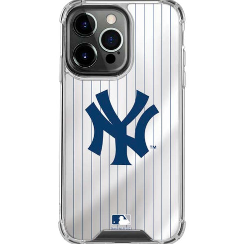 MLB New York Yankees Home Jersey iPhone 16 Pro Max Clear Case