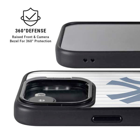 MLB New York Yankees Home Jersey iPhone 16e Kickstand Case