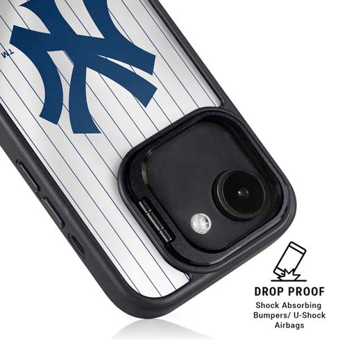 MLB New York Yankees Home Jersey iPhone 16e Kickstand Case