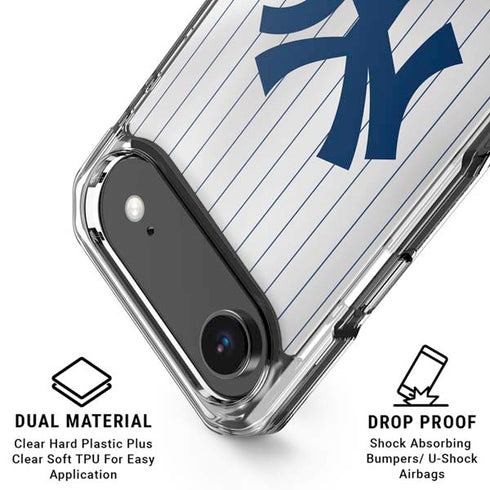 MLB New York Yankees Home Jersey iPhone 17 Air Clear Case