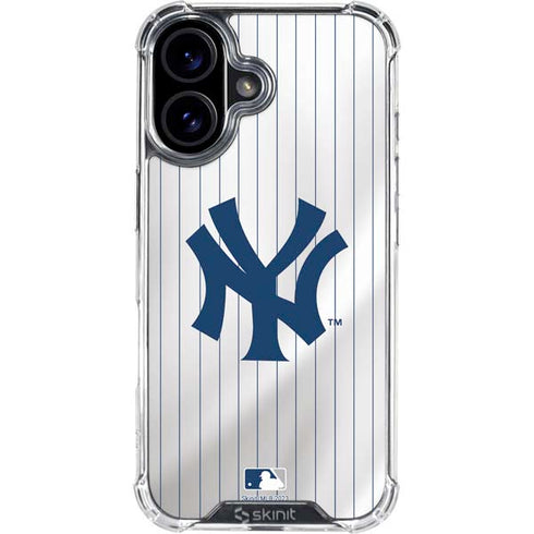 MLB New York Yankees Home Jersey iPhone 17 Clear Case