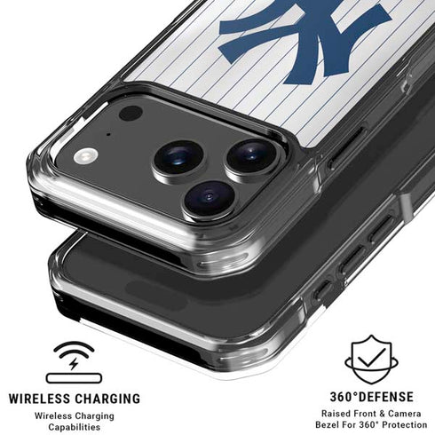 MLB New York Yankees Home Jersey iPhone 17 Pro Max Clear Case
