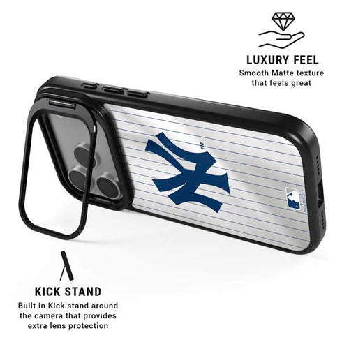 MLB New York Yankees Home Jersey iPhone 17 Pro Max Kickstand Case