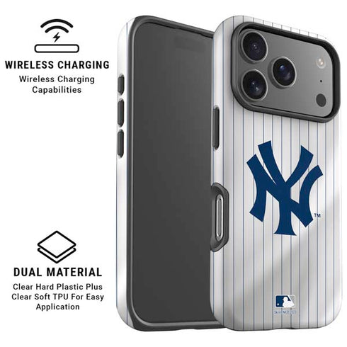 MLB New York Yankees Home Jersey iPhone 17 Pro Max Magsafe Impact Case