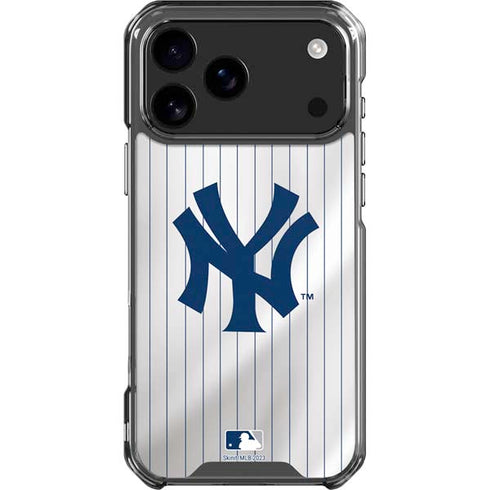 MLB New York Yankees Home Jersey iPhone 18 Pro Max Clear Case