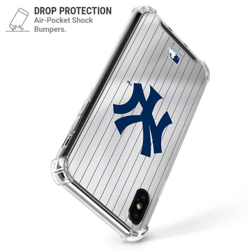 MLB New York Yankees Home Jersey iPhone X/XS Clear Case