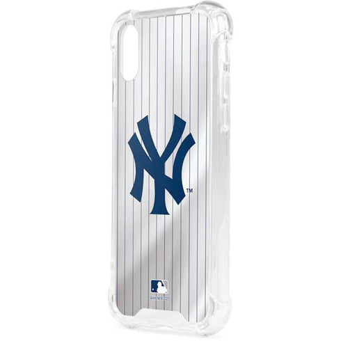 MLB New York Yankees Home Jersey iPhone XS Clear Case