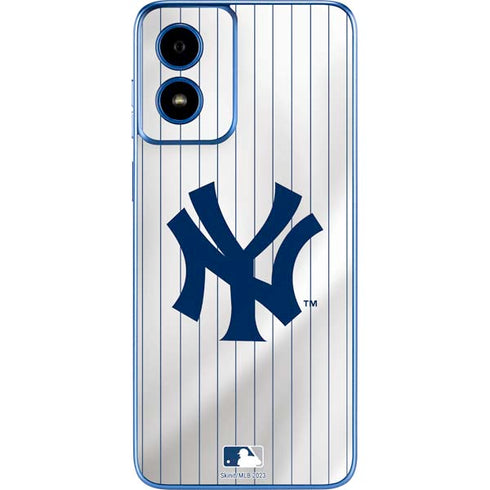 MLB New York Yankees Home Jersey Moto G Play 4G (2024) Skin