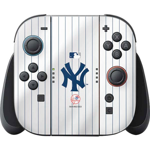 MLB New York Yankees Home Jersey Nintendo Switch 2 (2025) Joy-Con Controller Skin