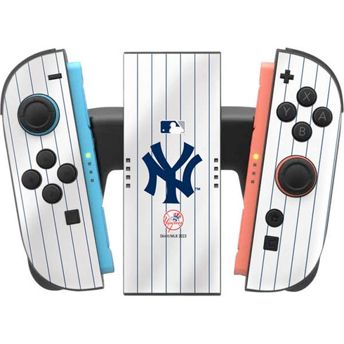 MLB New York Yankees Home Jersey Nintendo Switch 2 (2025) Joy-Con Controller Skin