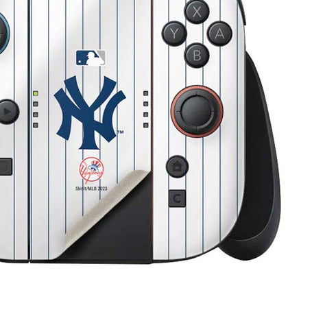 MLB New York Yankees Home Jersey Nintendo Switch 2 (2025) Joy-Con Controller Skin