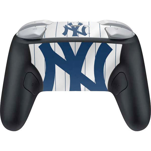 MLB New York Yankees Home Jersey Nintendo Switch 2 (2025) Pro Controller Skin