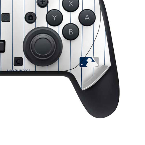 MLB New York Yankees Home Jersey Nintendo Switch 2 (2025) Pro Controller Skin