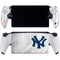 MLB New York Yankees Home Jersey PlayStation Portal Remote Player Skin