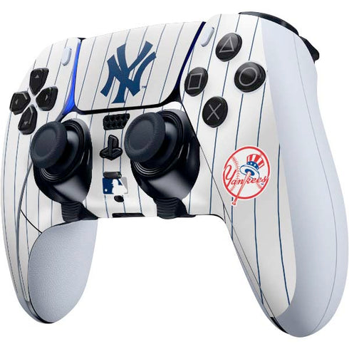 MLB New York Yankees Home Jersey PS5 DualSense Edge Pro Controller Skin