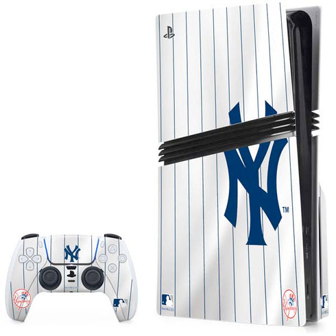 MLB New York Yankees Home Jersey PS5 Pro Disk Bundle Skin