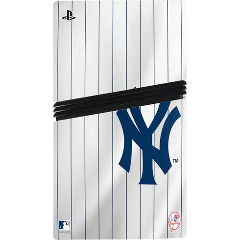 MLB New York Yankees Home Jersey PS5 Pro Disk Console Skin