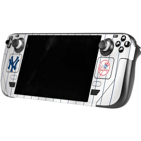 MLB New York Yankees Home Jersey Steam Deck Handheld Gaming Computer Skin