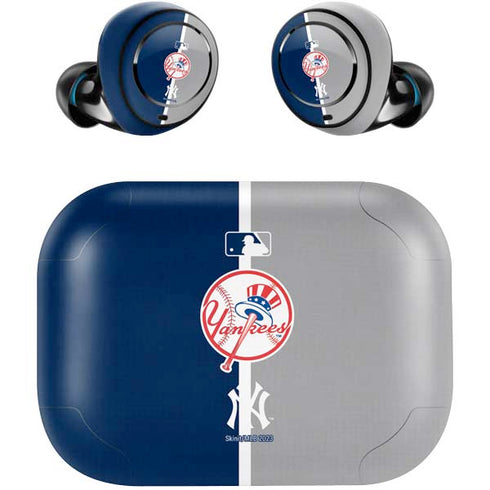 MLB New York Yankees Split Amazon Echo Buds Skin