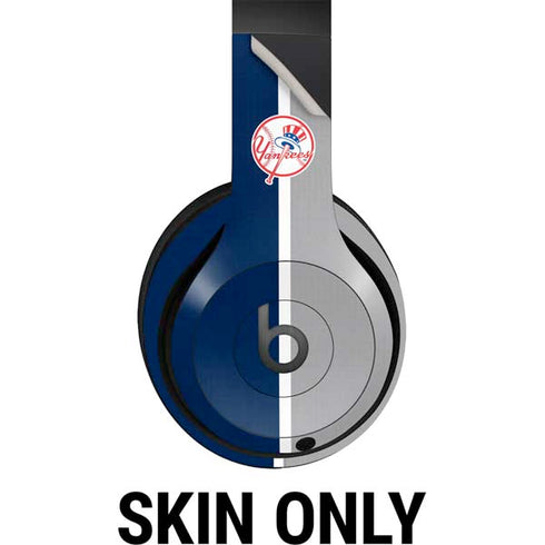 MLB New York Yankees Split Beats Studio Pro Wireless Headphones Skin
