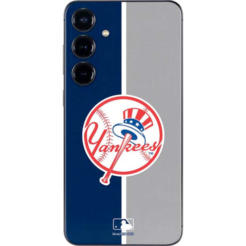 MLB New York Yankees Split Galaxy A16 5G Skin