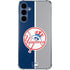 MLB New York Yankees Split Galaxy A35 5G Clear Case