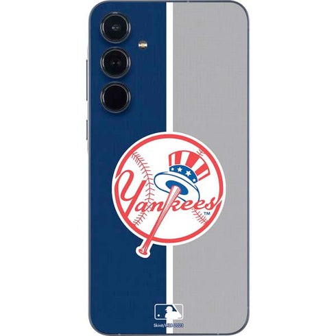 MLB New York Yankees Split Galaxy A35 5G Skin