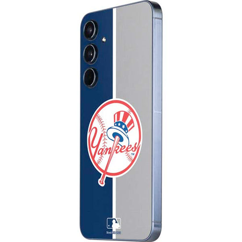 MLB New York Yankees Split Galaxy A55 5G Skin