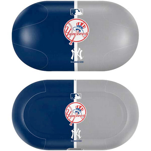 MLB New York Yankees Split Galaxy Buds Plus Skin