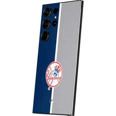 MLB New York Yankees Split Galaxy S25 Ultra Skin