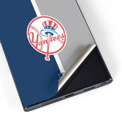MLB New York Yankees Split Galaxy S24 Ultra Skin