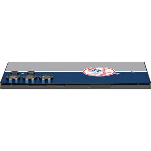 MLB New York Yankees Split Galaxy S25 Ultra Skin