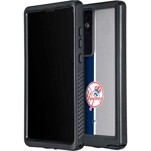 MLB New York Yankees Split Galaxy S24 Ultra Waterproof Case