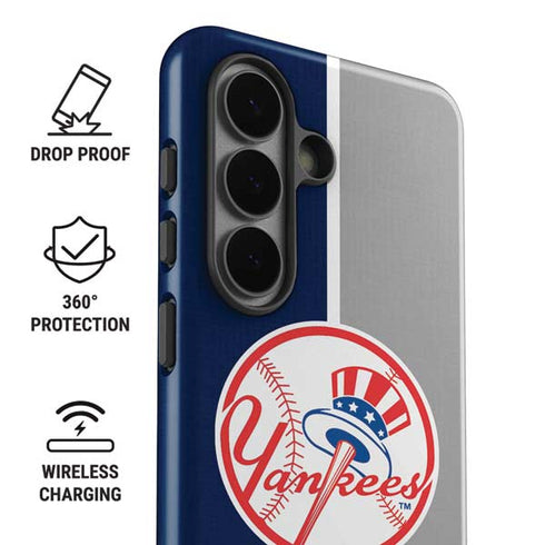 MLB New York Yankees Split Galaxy S26 Impact Case